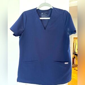 FIGS Navy Scrub Top